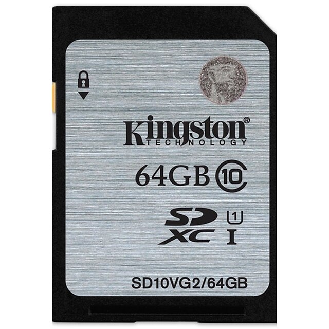  Kingston 64GB SD Kort hukommelseskort UHS-I U1 Class10