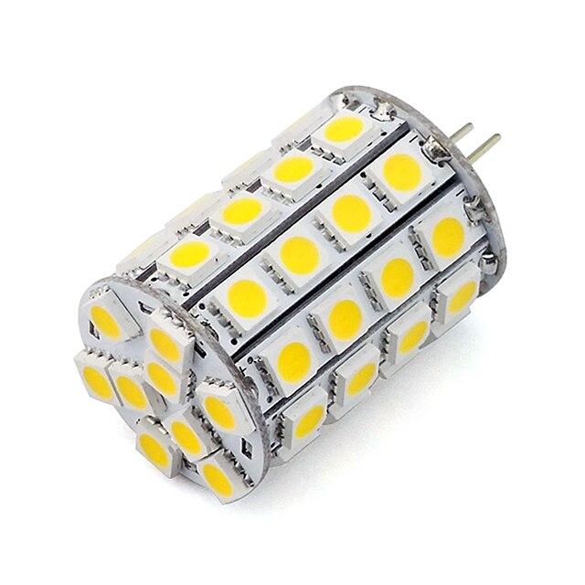  210lm G4 LED Bi-pin Lights Tube 30 LED Beads SMD 5050 Dimmable Decorative Warm White Cold White 12V