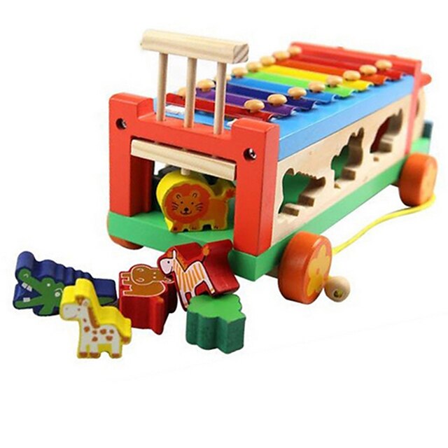  Xylophone Bildungsspielsachen Spaß Neuartige Holz 1 pcs Jungen Mädchen Spielzeuge Geschenk