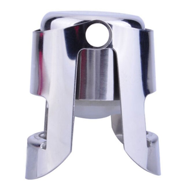  Wine Stopper Stainless Steel, Wine Accessories High Quality CreativeforBarware 9.5*4.6*5.4 0.05