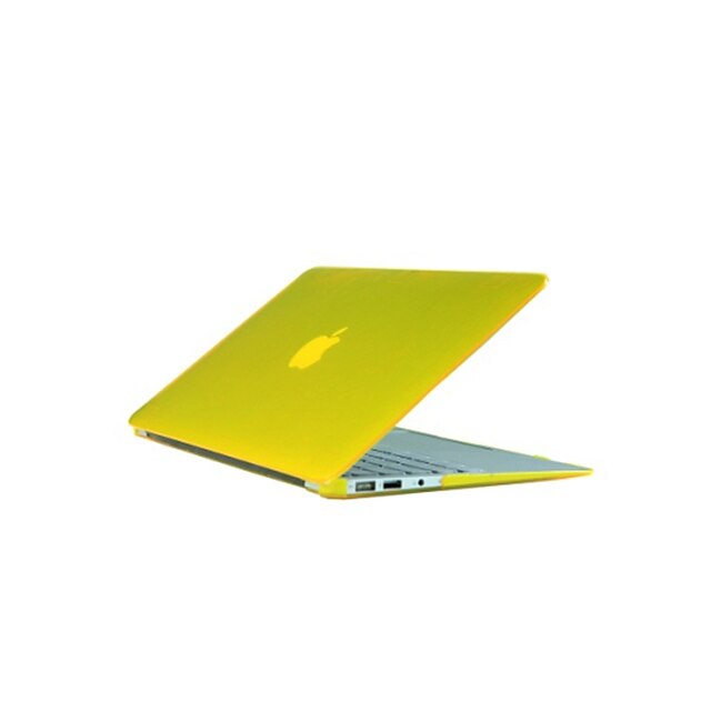  MacBook Etui Fullbody Etuier Gjennomsiktig / Ensfarget ABS til Macbook Pro 13-tommers / Macbook Air 11-tommers / MacBook Pro 13-tommers med Retina-skjerm