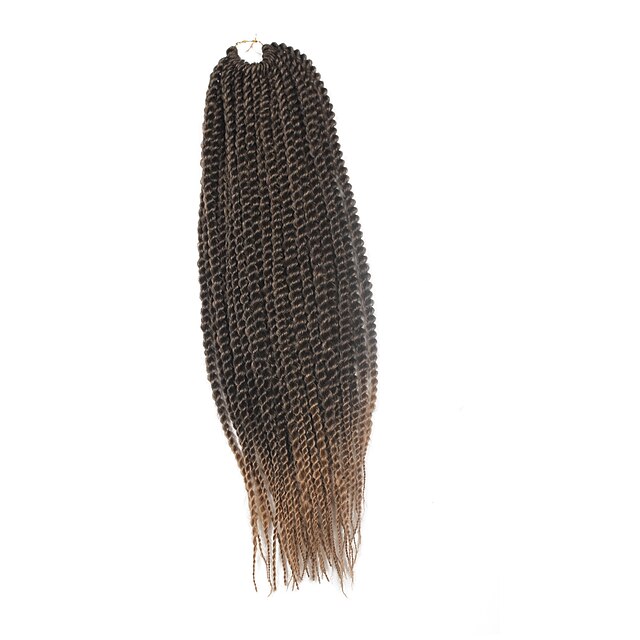  Senegal Twist Vlechten Hair Extensions 20Inch Kanekalon 35 Strands (Recommended By 3 Packs for a Full Head) Strand 98g gram haar Vlechten
