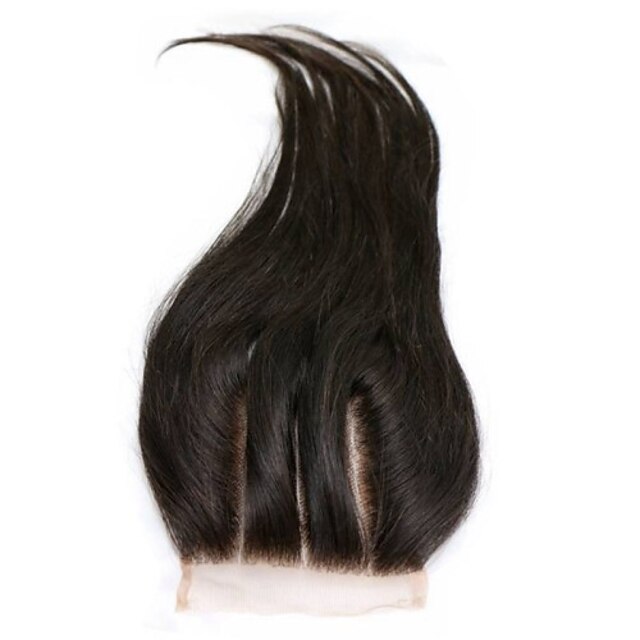  kinky straight Classic Straight Human Hair Free Part Middle Part 3 Part High Quality Daily