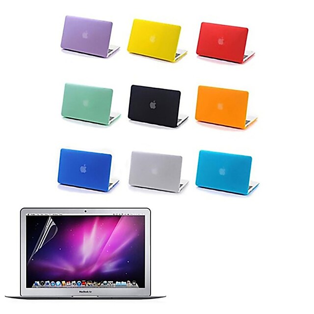  MacBook Case Solid Colored Plastic for MacBook Air 13-inch