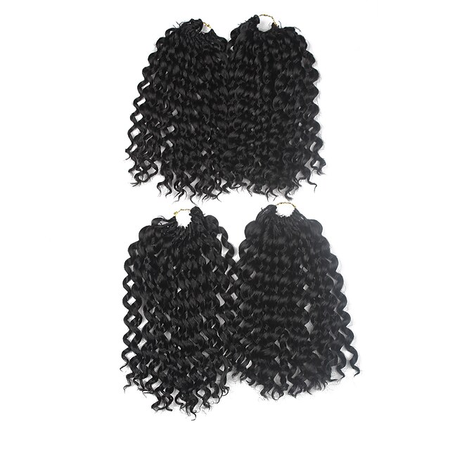  Cabelo para Trançar Jerry Enrolado Tranças Crochet pré-laço / Extensões de Cabelo Natural 100% cabelo kanekalon Tranças de cabelo Diário