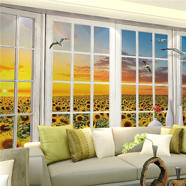 Mural Canvas Wall Covering Adhesive required Art Deco / 3D 2023 US