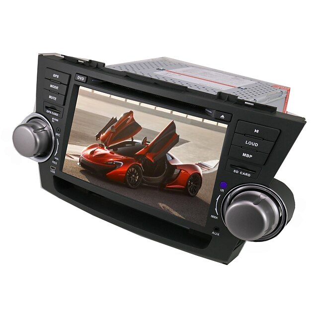  Chtechi 8 inch 2 DIN Windows CE 6.0 / Windows CE In-Dash Car DVD Player Touch Screen / GPS / Built-in Bluetooth for Toyota Support / RDS / Steering Wheel Control / Subwoofer Output / Games