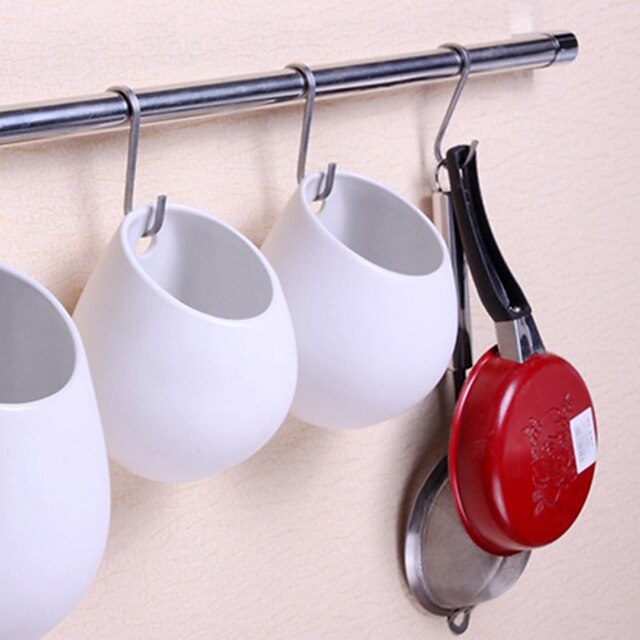  WeiYuWuXian® Contemporary  Bathroom and Kitchen Stainless Steel 5 Hooks