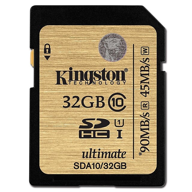  Kingston 32GB SD Kort minnekort UHS-I U1 / Class10