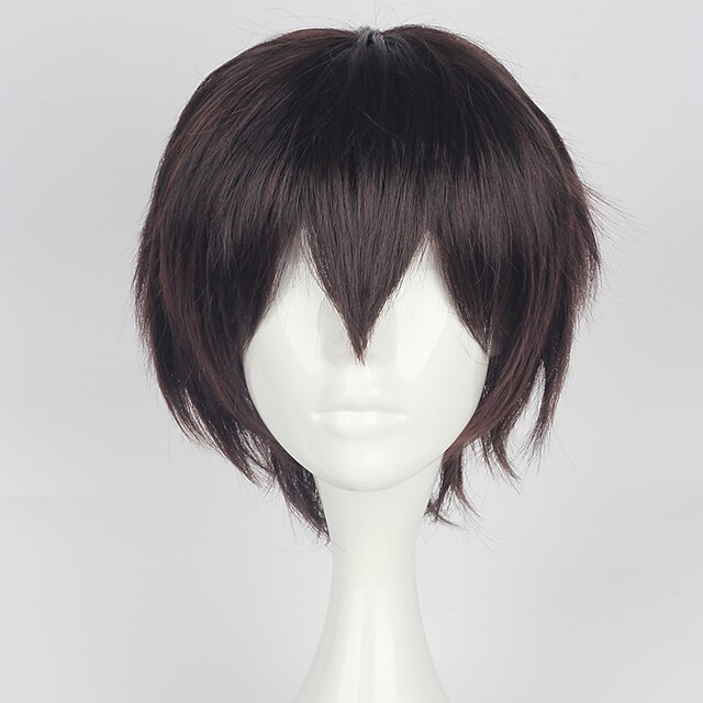 Cosplay Cosplay Cosplay Wigs Men's 14 inch Heat Resistant Fiber Anime Wig
