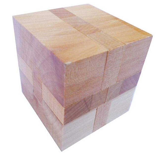  Modellini di legno Rompicapo Puzzle 3D di legno Originale Test d'intelligenza Legno Da ragazzo Da ragazza Giocattoli Regalo 1 pcs