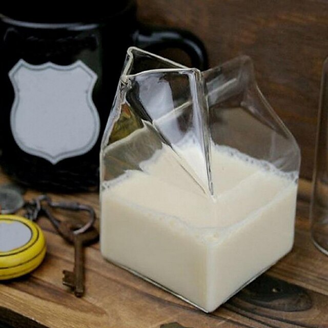  Carton Style Milk Cup