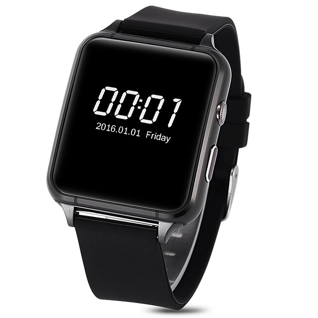  Smartwatch varten iOS / Android Sykemittari / Poltetut kalorit / Handsfree puhelut / Kosketusnäyttö / Video Puhelumuistutus / Activity Tracker / Sleep Tracker / sedentaarisia Muistutus / Herätyskello