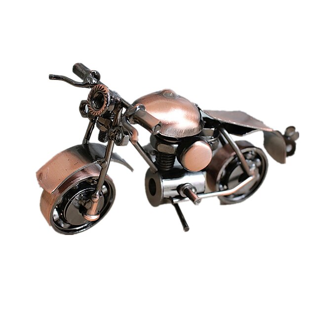  Display Model Diecast Vehicle Toy Motorcycle Novelty Moto Metalic Retro Vintage 1 pcs Boys' Toy Gift