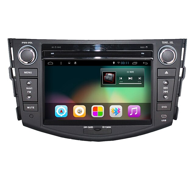  Bonroad Android 6.0 RAM1G ROM16G 4 Nuclear 1024*600 WIFI 4G HD capacitive touchscreen support Internet driving record TOYOTA RAV4 Volkswagen universal