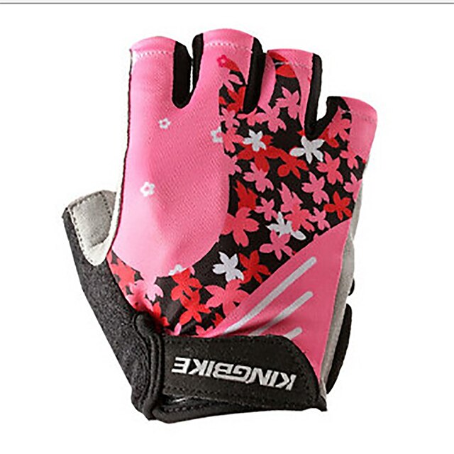  Sports Gloves Quick Dry Breathable Wearproof Shockproof Fingerless Gloves Lycra Cycling / Bike Women's Kid's