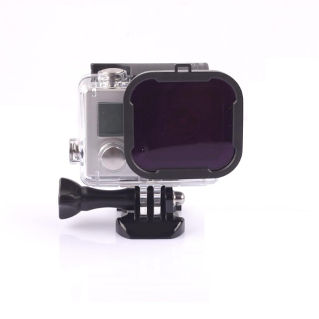  Accessoires Dive Filtre Haute qualité Pour Caméra d'action Gopro 5 Gopro 3 Gopro 3+ Gopro 2 Sports DV Plongée Surf La navigation de