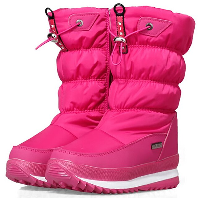 Unisex Boys' Girls' Winter Boots Cowsuede Leather Nylon Ski / Snowboard Downhill Waterproof Anti-Slip Height Increasing Winter