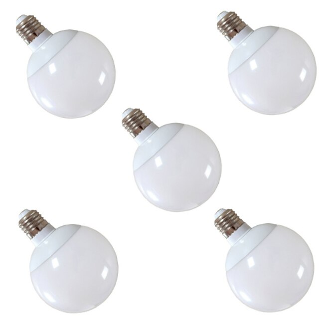  5pcs LED-globepærer 900 lm E26 / E27 G95 30 LED perler SMD 5630 Dekorativ Varm hvit Kjølig hvit 220-240 V / 5 stk. / RoHs / CCC