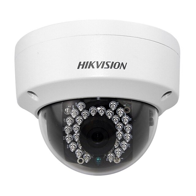  HIKVISION 4 mp Caméra IP Intérieur Soutien 128 GB / Imperméable / Dome / Câblé / CMOS / Sans Fil