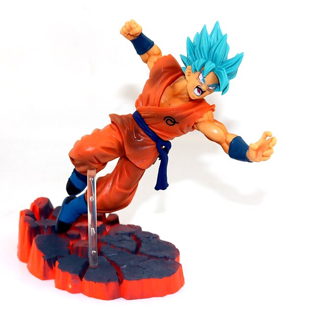  Figures Animé Action Inspiré par Dragon Ball Son Goku PVC 14 cm CM Jouets modèle Jouets DIY  / Plus d'accessoires / Plus d'accessoires