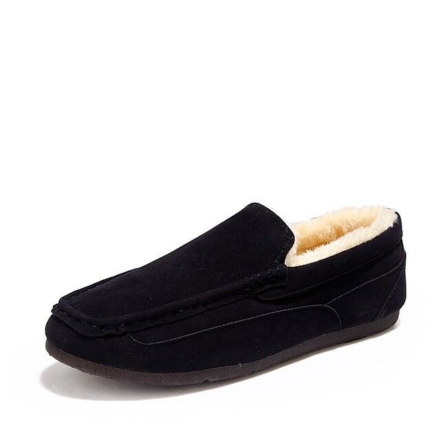  Herrn PU Winter Komfort / Mokassin Loafers & Slip-Ons Rutschfest Hellbraun / Leicht Rosa / Königsblau