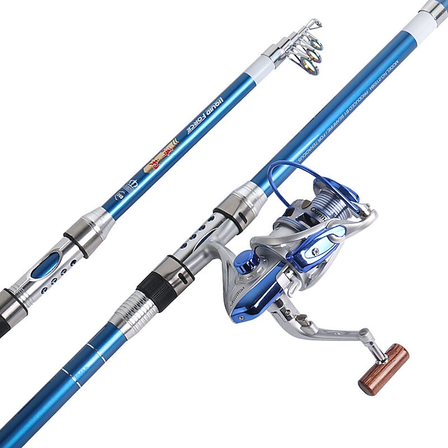  Vara de Pesca Rotativa Vara de Pesca Rotativa 210/240/270/300/360 cm Multifunções Pesado Médio (Kg) Pesada (H) Pesca de Mar Pesca de Água Doce Outro / Pesca de Carpa / Pesca Geral