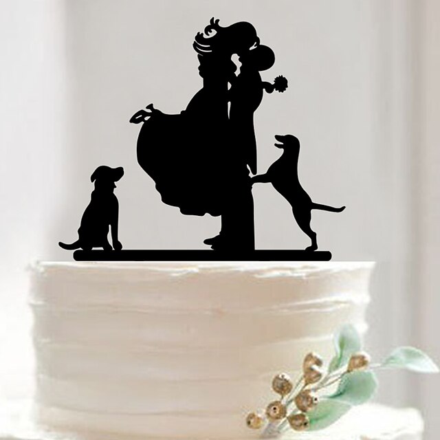  Cake Accessories Acrylic Wedding Decorations Birthday / Wedding Party / Valentine's Day Spring / Summer / Fall