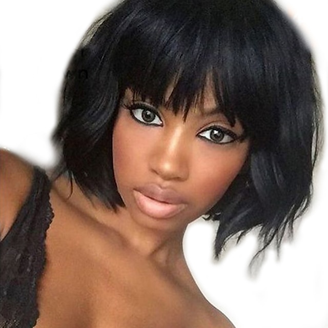  Transparent HD lace short bob 8 14 inch 130 density 13 6 lace front wig virgin brazilian natural wave human hair wig with bangs