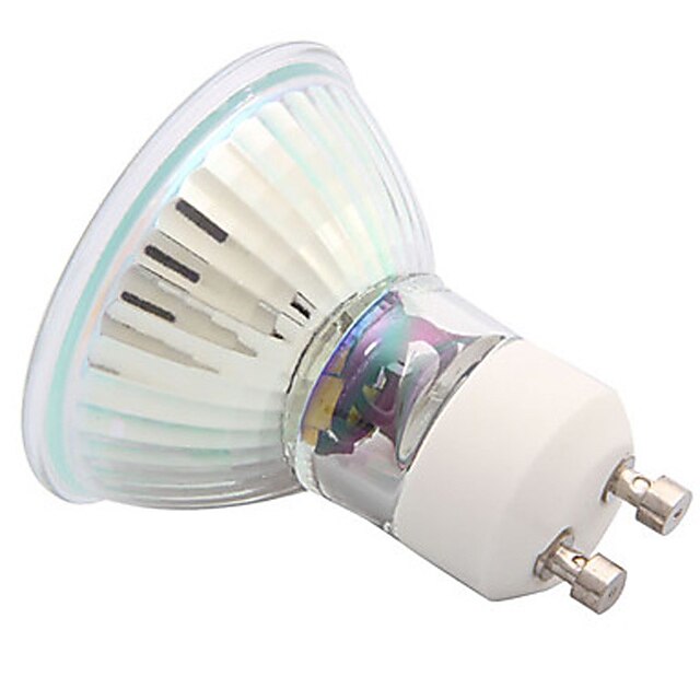  5 stuks LED-spotlampen 2700 lm GU10 15 LED-kralen SMD 2835 Warm wit 85-265 V
