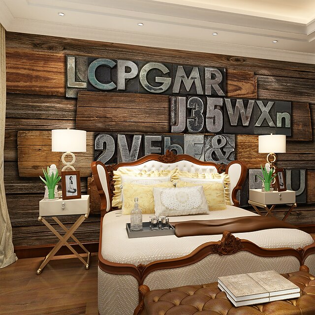 Mural Canvas Wall Covering Adhesive required Art Deco / 3D 2023 US