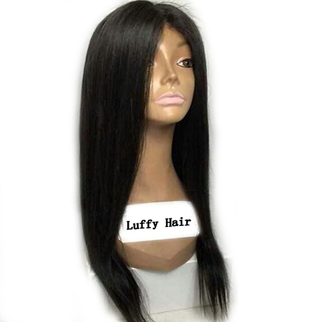  hot style 10 26 inch 130 density 13 6 lace front wig silky straight virgin brazilian human hair wig