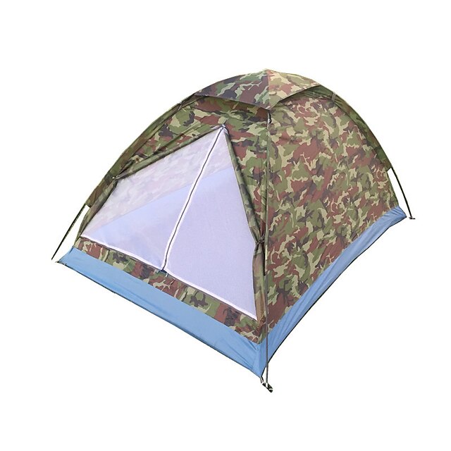  2 Pessoas Tenda Único Barraca de acampamento Um Quarto Prova-de-Água Portátil Ultra Leve (UL) A Prova de Vento Á Prova-de-Pó