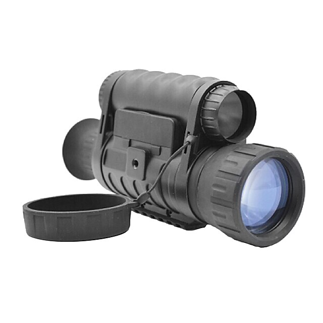 6 X 50 mm Night Vision Goggles Einäugig Militär Wasserfest Nachtsicht Volle Mehrfachbeschichtung BAK4 Gummi Metal / Jagd