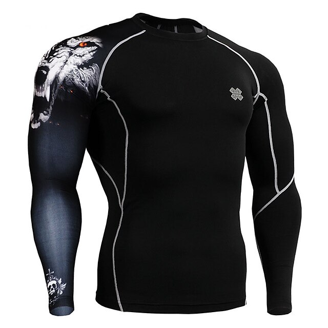 Hombre Camiseta de running - Negro Deportes Flores / Botánica Licra Top  Ejercicio y Fitness, Baloncesto, Running Manga Larga Ropa de Deporte  Transpirable, Secado rápido, Compresión Elástico 5512390 2022 – $57.23