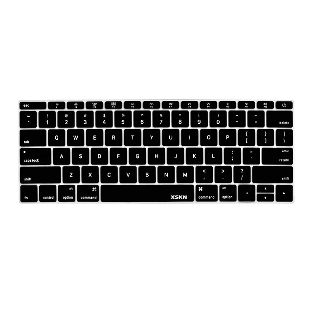  2016用xskn英語languagシリコーンキーボードの皮は、非タッチバーバージョン新しいMacBook Proの13.3私たちのレイアウトをリリース