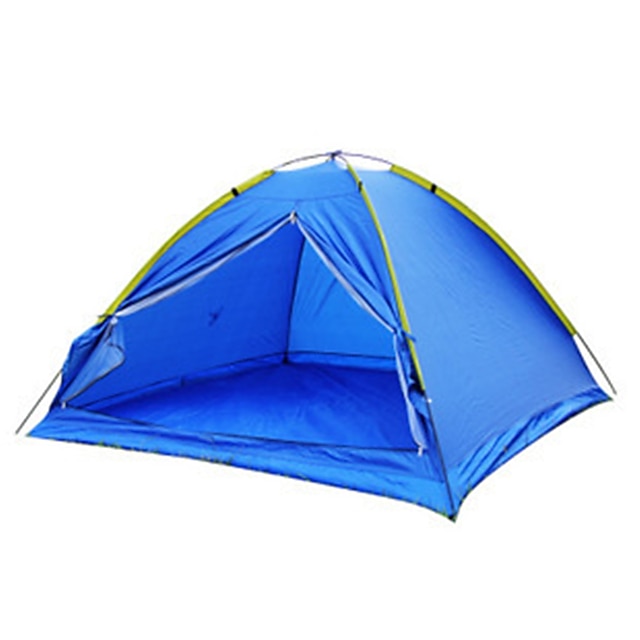  4 persona Tienda Solo Carpa para camping Al aire libre Tienda de Campaña Plegable Portátil / Impermeable / Utra ligero (UL) para Pesca /