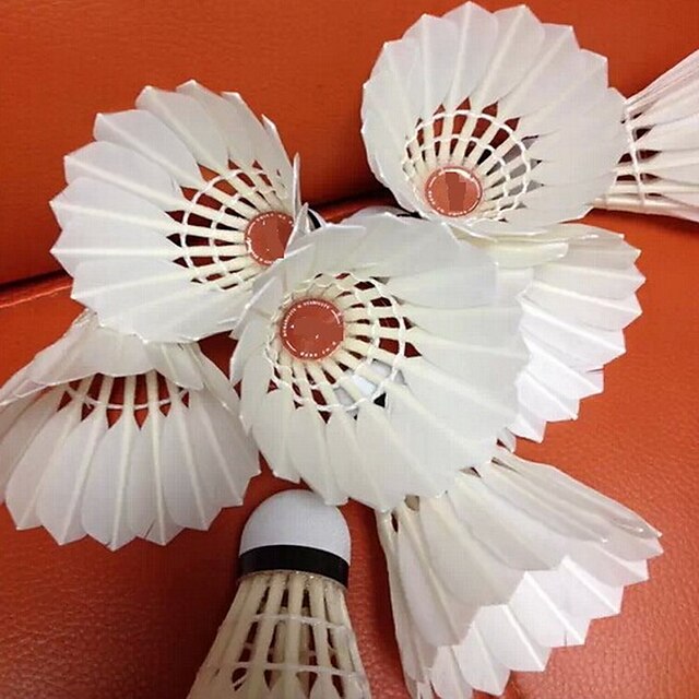  Badminton Peteca de Badminton / Peteca com Penas Pena de pato Durável Para Espetáculo Ao ar livre Interior