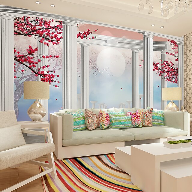 Mural Canvas Wall Covering Adhesive required Art Deco / 3D 2023 US