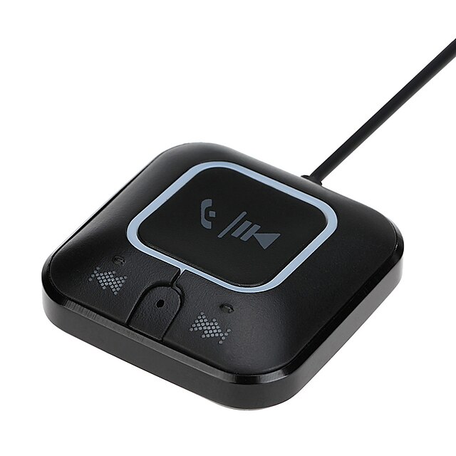  NFC altavoz inalámbrico adaptador receptor de música Bluetooth manos libres kit de coche de cable aux USB con la etiqueta engomada