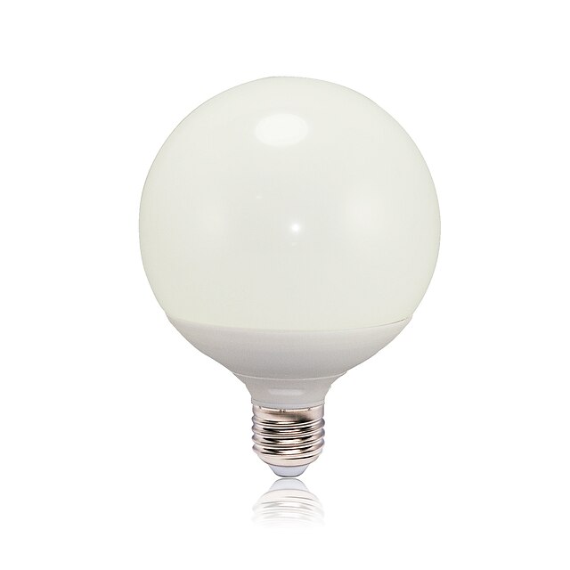 E26/E27 Bulb LED Glob G125 16 led-uri SMD 2835 Alb Cald 1050lm 2700