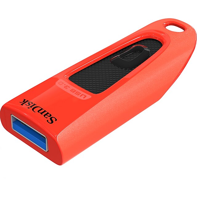  SanDisk Ultra cz48 32GB USB 3.0 flash drive, rood, (sdcz48-032g-z46r)