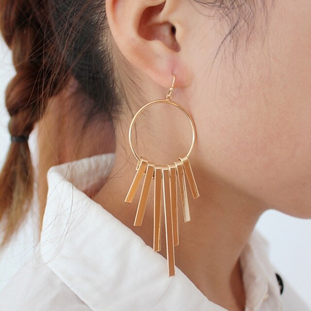  Women's Jewelry Drop Earrings - Gold