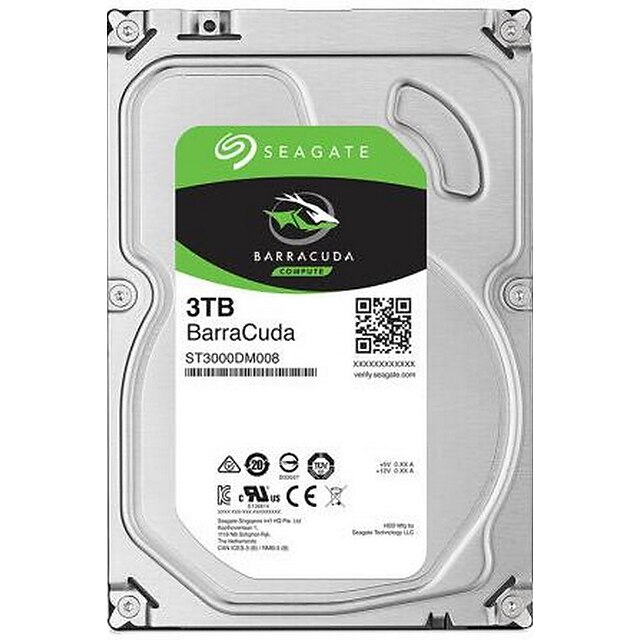  Seagate Escritorio unidad de disco duro 3TB ST3000DM008