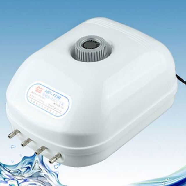  Acquari Acquario Pompe aria Aspirapolvere Regolabile Risparmio energetico Plastica 220 V / #