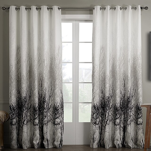  Custom Made Energy Saving Curtains Drapes Two Panels  / Jacquard / Bedroom