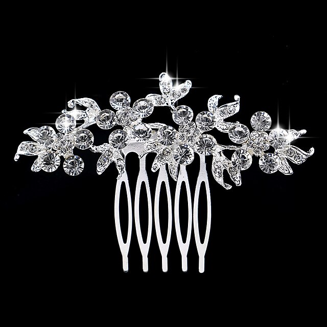  Decorations / Pins Hair Accessories Rhinestone / Rhinestones / Alloy Wigs Accessories Women's 1pcs pcs 1-4inch cm Party Contemporary / Headpieces / Traditional / Classic Crystal / Classic