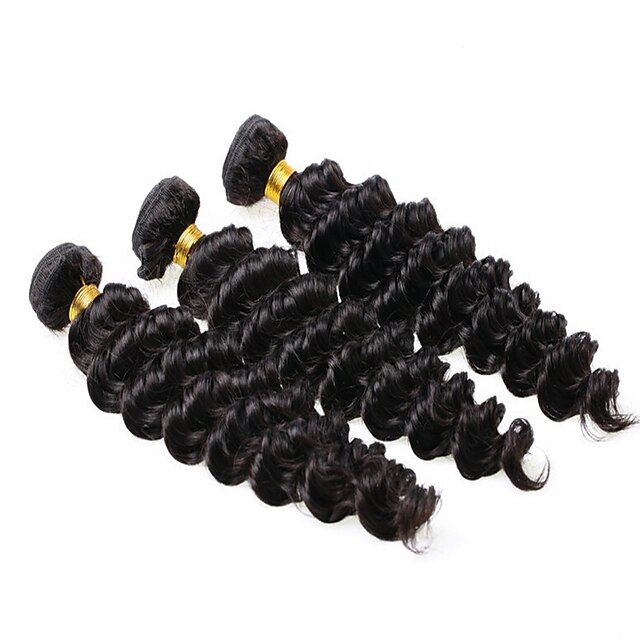  Brazilian Hair Body Wave 300 g Natural Color Hair Weaves / Hair Bulk Human Hair Weaves Human Hair Extensions