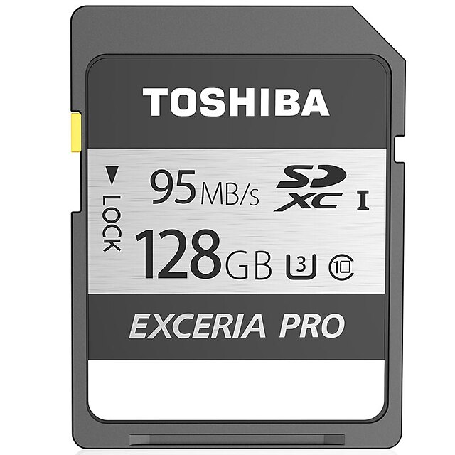  Toshiba 128GB Κάρτα SD κάρτα μνήμης UHS-I U3 class10 EXCERIA PRO EXCERIA+