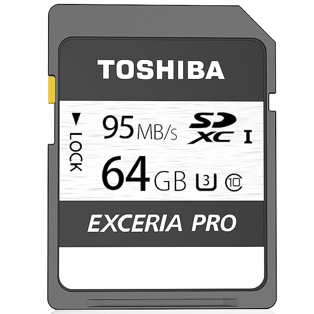  Toshiba 64 GB SD karta Paměťová karta UHS-I U3 EXCERIA PRO EXCERIA +